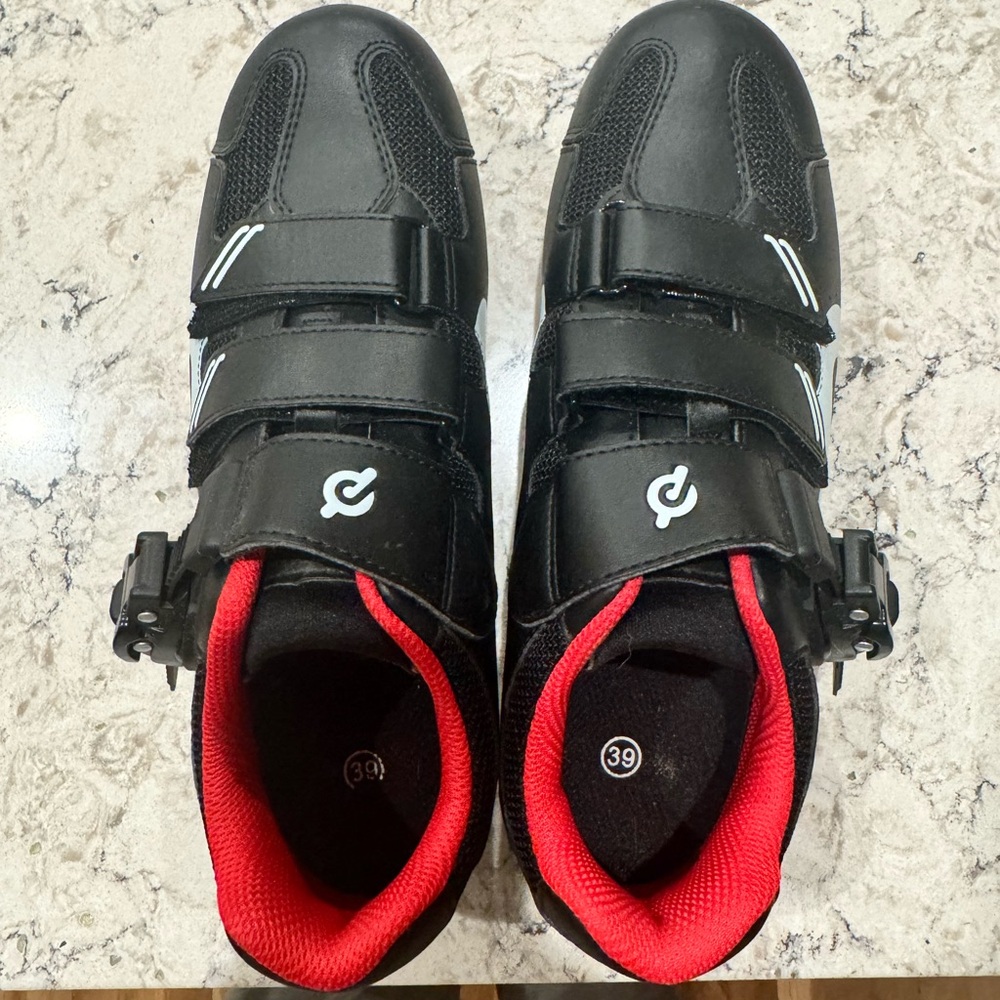 Peloton Black Cycling Shoes